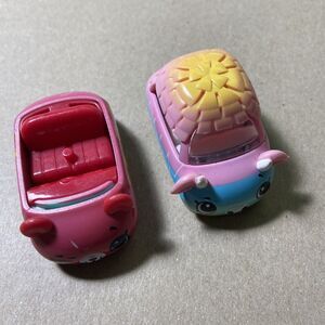 Shopkins Cutie Cars Season  Lot of 2 No Figures